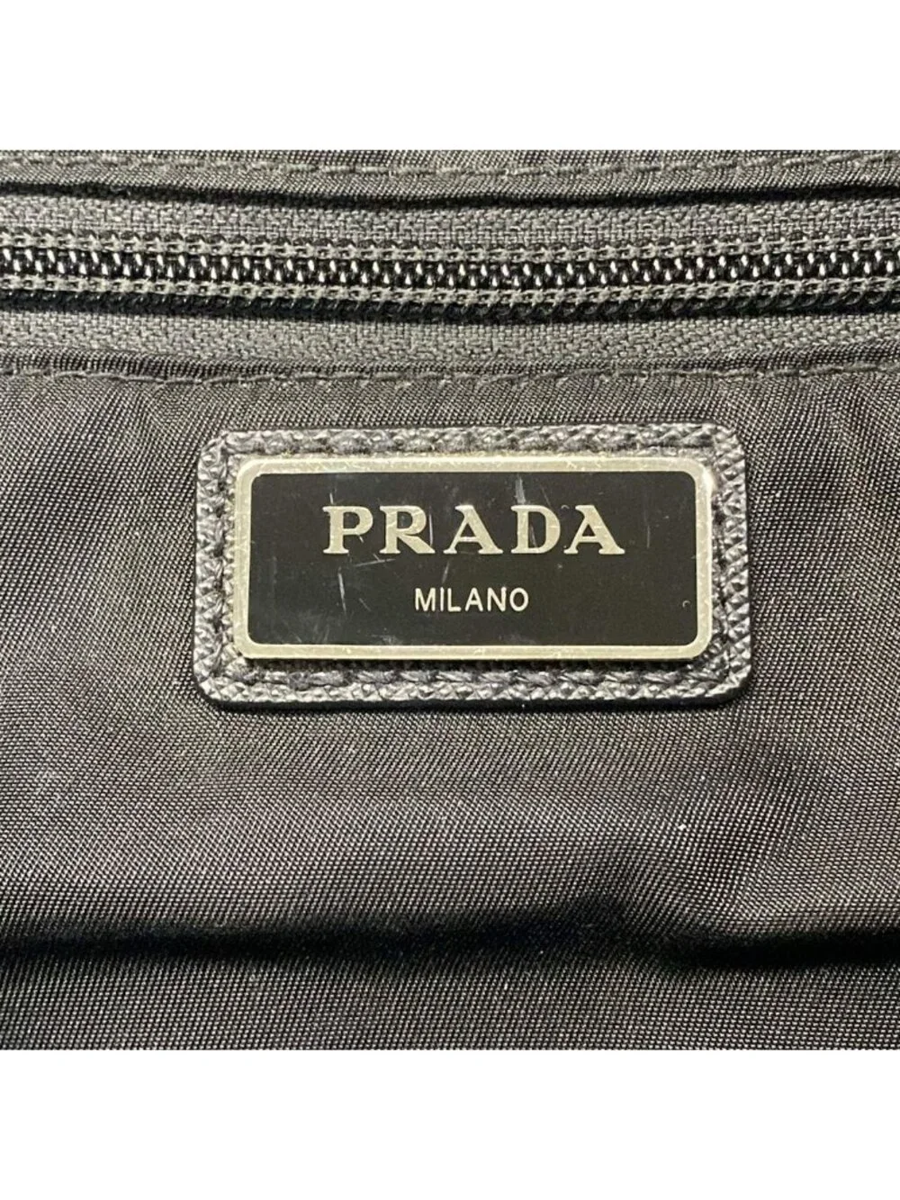Prada Backpack Black Leather